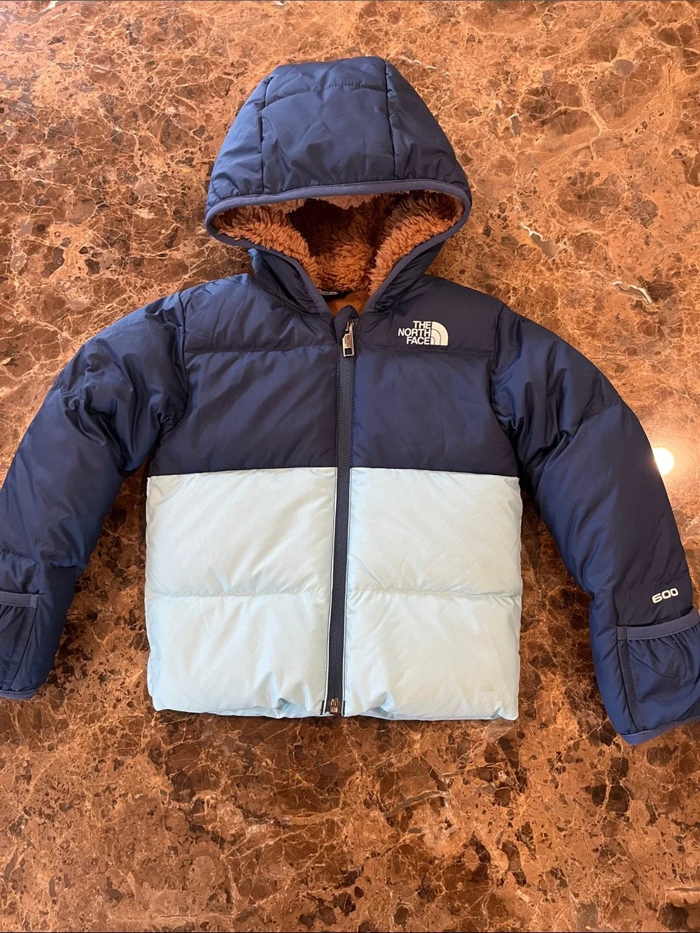 The North Face Baby North Down 600 Down Fill Insulated Puffer Jacket 18-24M